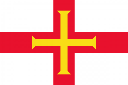 Flagge: Guernsey
