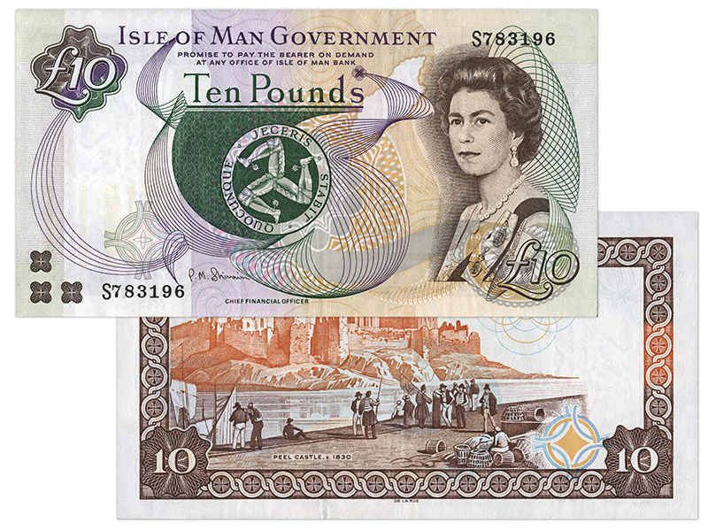 Banknote: 10 „Manx-Pfund“