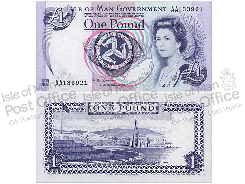 Banknote: 1 „Manx-Pfund“