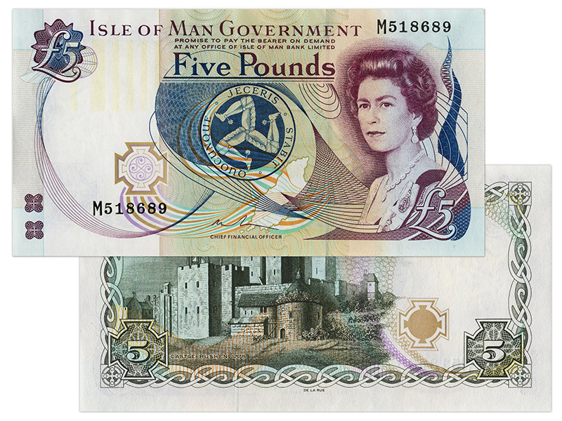 Banknote: 5 „Manx-Pfund“