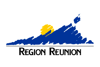 Flagge: Region Réunion 2015-2017