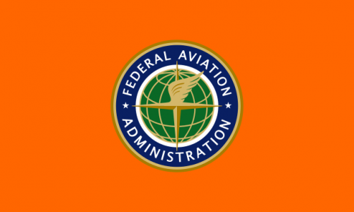 Flagge: US-Luftfahrtbehörde