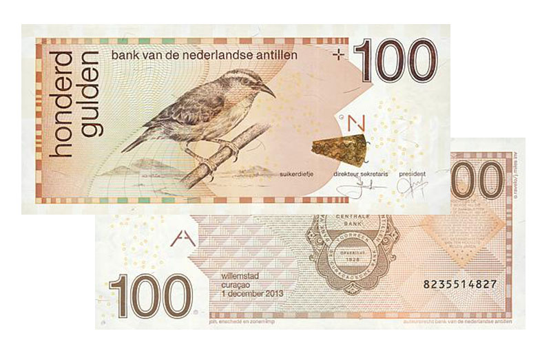 Banknote: 100 Antillen-Gulden