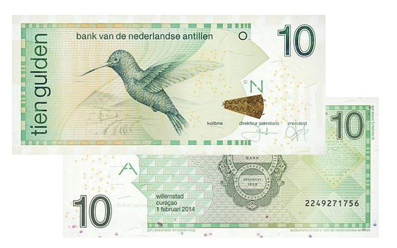 Banknote: 10 Antillen-Gulden