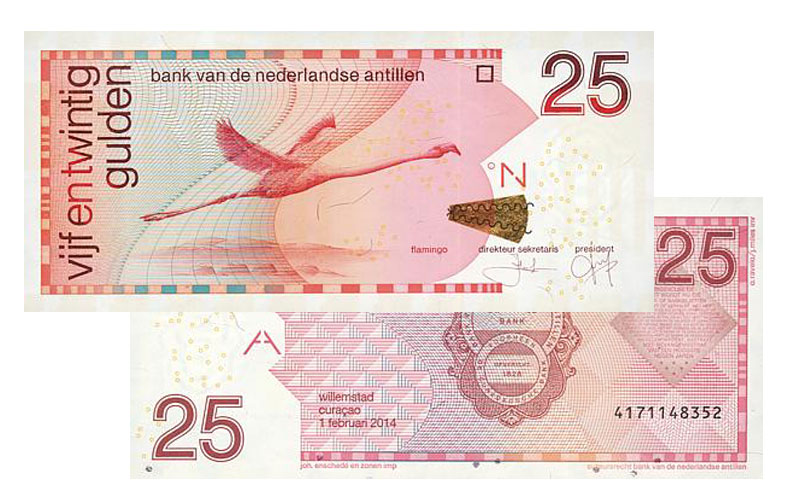 Banknote: 25 Antillen-Gulden