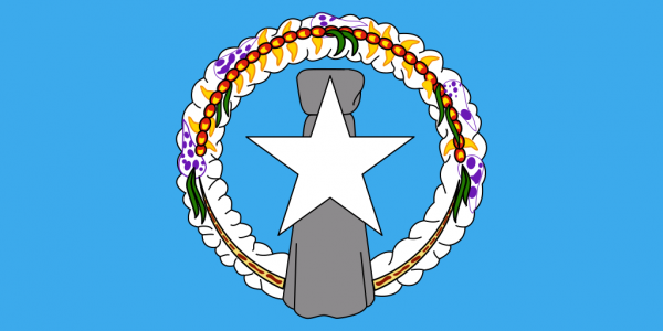 Flagge: Nördliche Marianen 1981-1989