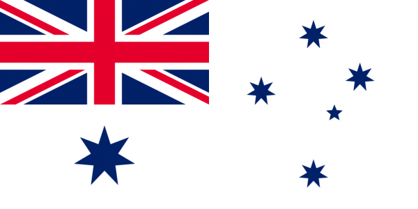 Flagge: australische Marine