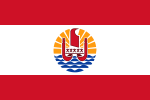 Flagge: Französisch-Polynesien