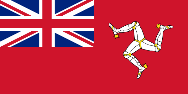 Flagge: Insel Man