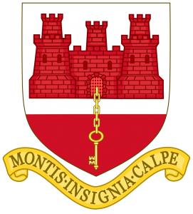 Wappen: Gibraltar 1836-20. Jahrhundert