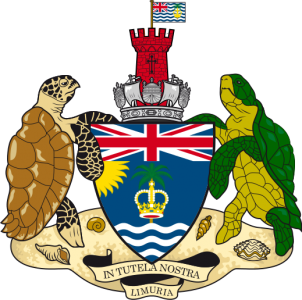 Wappen: Britisches Territorium im Indischen Ozean
