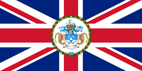 Flagge: britischer Verwalter von Tristan da Cunha