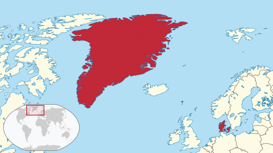 Karte: Königreich Dänemark