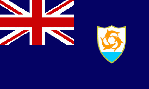 Flagge: Anguilla 1990-1999