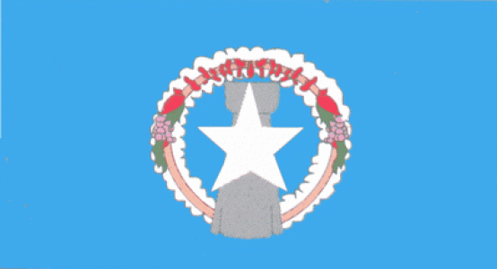 Flagge: Nördliche Marianen 1989-1991